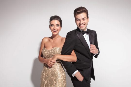 Elegantný pár na plese - Wellness Magazín