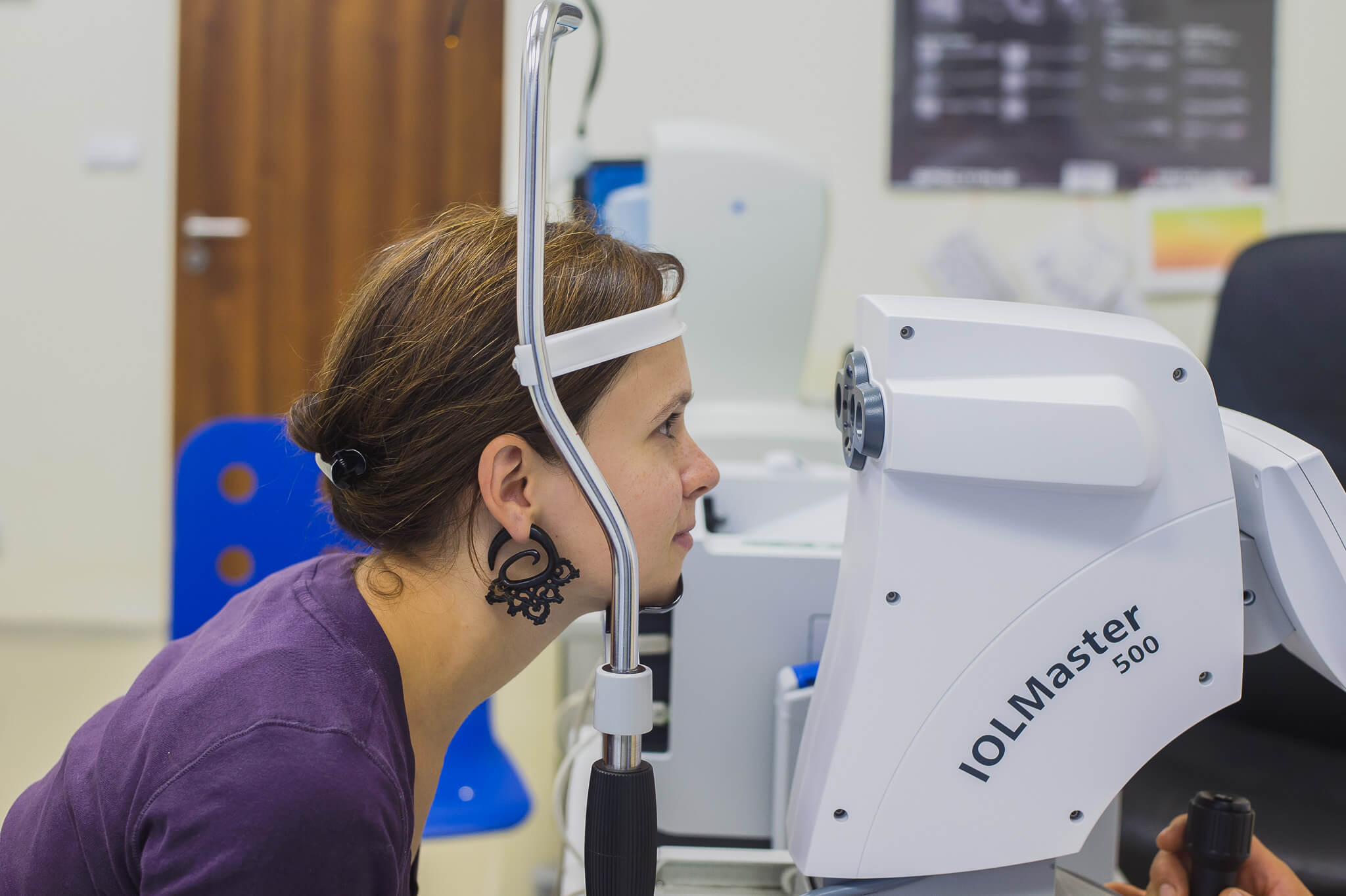Vyšetrenie zraku v očnom centre Dr. Böhma.